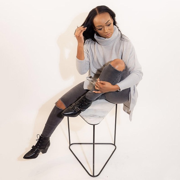 Sliced Ankle Boots - Picture 4 of 5